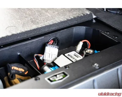 DV8 Offroad Air Compressor Mount and Storage Box Ford Bronco 2021-2025 - CMBR-01