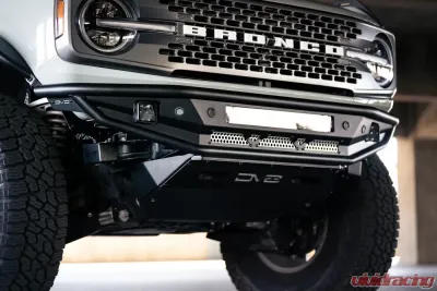 DV8 Off-Road Competition Series Front Bumper for 2021-2022 Ford Bronco, Steel - FBBR-04