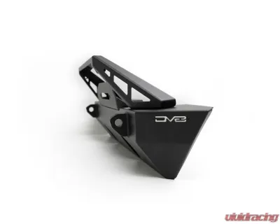 DV8 Off-Road FS-25 Stubby Front Bumper with Plated Bull Bar for Jeep Wrangler JK/JL, Gladiator JT 2007 - FBJL-06