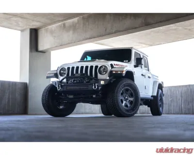 DV8 Off-Road FS-7 Mid-Width Winch Front Bumper for Jeep Wrangler JL | Gladiator JT 2007 - FBJL-07