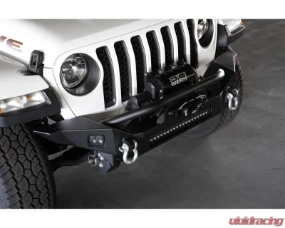 DV8 Off-Road FS-7 Mid-Width Winch Front Bumper for Jeep Wrangler JL | Gladiator JT 2007 - FBJL-07