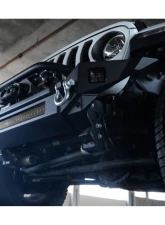 DV8 Off-Road FS-7 Mid-Width Winch Front Bumper for Jeep Wrangler JL | Gladiator JT 2007                                     - FBJL-07 - Image 18