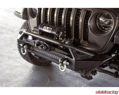 DV8 Off-Road FS-1 Series Stubby Front Bumper for Jeep Wrangler JK/JL & Gladiator JT 2007 - FBJL-11