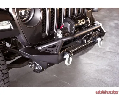 DV8 Off-Road FS-1 Series Stubby Front Bumper for Jeep Wrangler JK/JL & Gladiator JT 2007 - FBJL-11