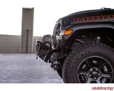 DV8 Off-Road FS-1 Series Stubby Front Bumper for Jeep Wrangler JK/JL & Gladiator JT 2007 - FBJL-11