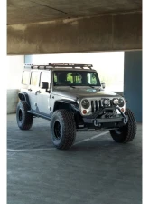 DV8 Offroad Slim Fender Flares Jeep Wrangler JK 2007                                     - FDJK-07 - Image 10
