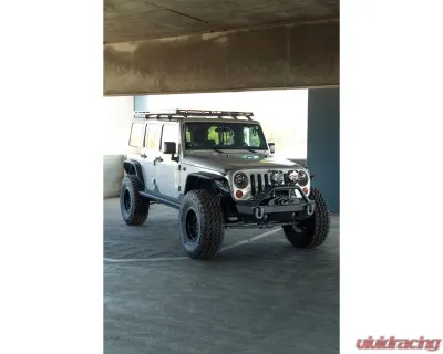 DV8 Offroad Slim Fender Flares Jeep Wrangler JK 2007 - FDJK-07