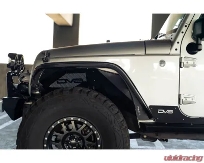 DV8 Offroad Slim Fender Flares Jeep Wrangler JK 2007 - FDJK-07