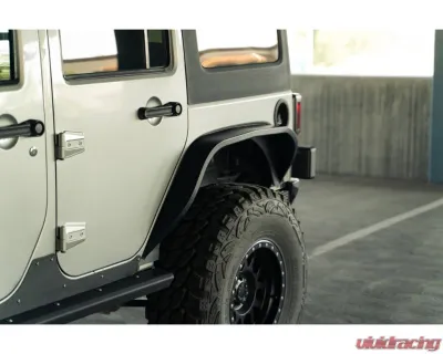 DV8 Offroad Slim Fender Flares Jeep Wrangler JK 2007 - FDJK-07