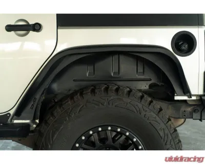 DV8 Offroad Slim Fender Flares Jeep Wrangler JK 2007 - FDJK-07