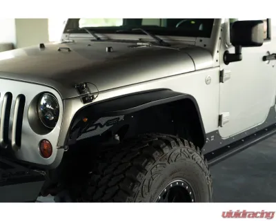 DV8 Offroad Slim Fender Flares Jeep Wrangler JK 2007 - FDJK-07