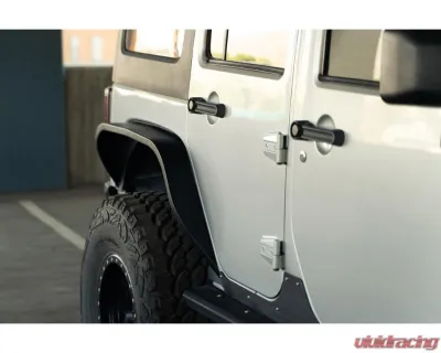 DV8 Offroad Slim Fender Flares Jeep Wrangler JK 2007 - FDJK-07