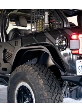 DV8 Offroad Slim Fender Flares Jeep Wrangler JL 2018                                     - FDJL-07 - Image 17