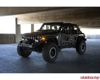 DV8 Offroad Slim Fender Flares Jeep Wrangler JL 2018 - FDJL-07