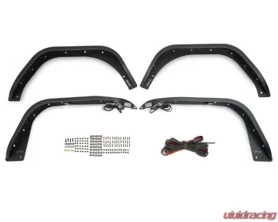 DV8 Offroad Slim Fender Flares Jeep Wrangler JL 2018 - FDJL-07