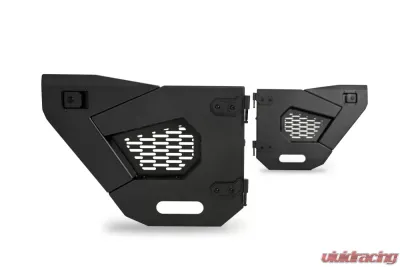 DV8 Offroad Spec Series Half Doors Rear Set Jeep Wrangler | Gladiator JL | JT 2018-2025 - HDJL-02R