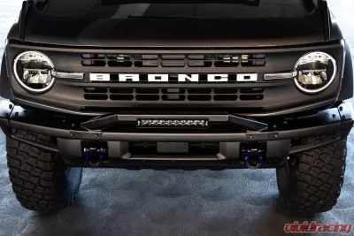 DV8 Off-Road Factory Modular Front Bumper Bull Bar for Ford Bronco 2021-2022 - LBBR-04