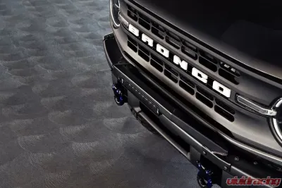 DV8 Off-Road Factory Modular Front Bumper Bull Bar for Ford Bronco 2021-2022 - LBBR-04