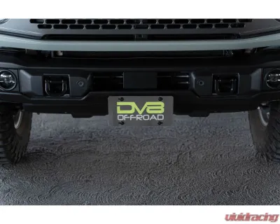 DV8 Off-Road LPBR-04 Front License Plate Mount for 2021-2023 Ford Bronco - LPBR-04