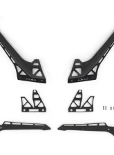 DV8 Offroad Light Bar Mount Jeep Wrangler | Gladiator JL | JLU | JT 2018-2025                                     - LBJL-10 - Image 17