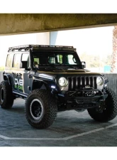 DV8 Offroad Light Bar Mount Jeep Wrangler | Gladiator JL | JLU | JT 2018-2025                                     - LBJL-10 - Image 6