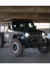 DV8 Offroad Light Bar Mount Jeep Wrangler | Gladiator JL | JLU | JT 2018-2025                                     - LBJL-10 - Image 15