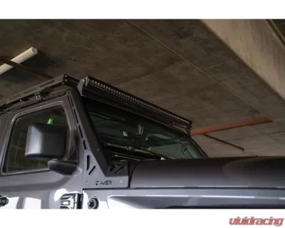 DV8 Offroad Light Bar Mount Jeep Wrangler | Gladiator JL | JLU | JT 2018-2025 - LBJL-10