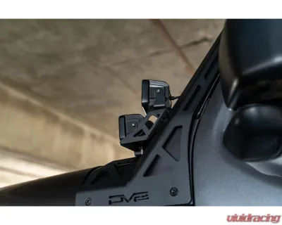 DV8 Off-Road A-Pillar Dual Light Pod Mounts for Jeep Wrangler JL | Gladiator JT 2018 - LBJL-11