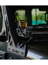 DV8 Off-Road A-Pillar Dual Light Pod Mounts for Jeep Wrangler JL | Gladiator JT 2018                                     - LBJL-11 - Image 8