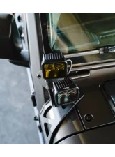 DV8 Off-Road A-Pillar Dual Light Pod Mounts for Jeep Wrangler JL | Gladiator JT 2018                                     - LBJL-11 - Image 9