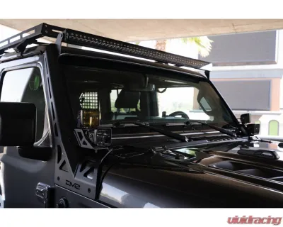 DV8 Off-Road A-Pillar Dual Light Pod Mounts for Jeep Wrangler JL | Gladiator JT 2018 - LBJL-11