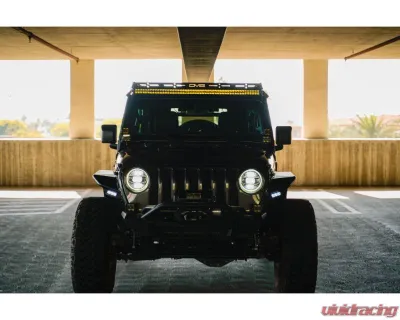 DV8 Off-Road A-Pillar Dual Light Pod Mounts for Jeep Wrangler JL | Gladiator JT 2018 - LBJL-11
