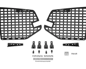 DV8 Off-Road Rear Window Molle Storage Panels for Lexus GX 470 2003-2009, Black