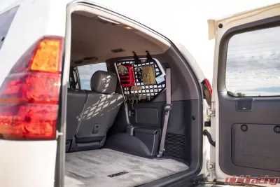 DV8 Off-Road Rear Window Molle Storage Panels Black Lexus GX470 2003-2009 - MPGX-01
