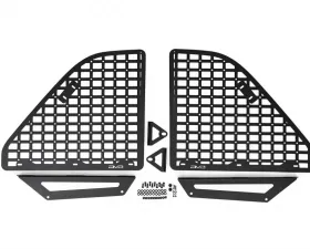DV8 Offroad Rear Window Molle Panels Jeep Wrangler JL 2018-2023