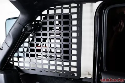 DV8 Offroad Rear Window Molle Panels Jeep Wrangler JL 2018-2023 - MPJL-01