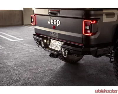 DV8 Offroad MTO Series Rear Bumper Jeep Gladiator JT 2020 - RBGL-06