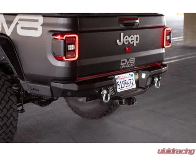 DV8 Offroad MTO Series Rear Bumper Jeep Gladiator JT 2020 - RBGL-06