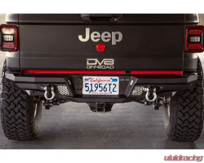 DV8 Offroad MTO Series Rear Bumper Jeep Gladiator JT 2020 - RBGL-06