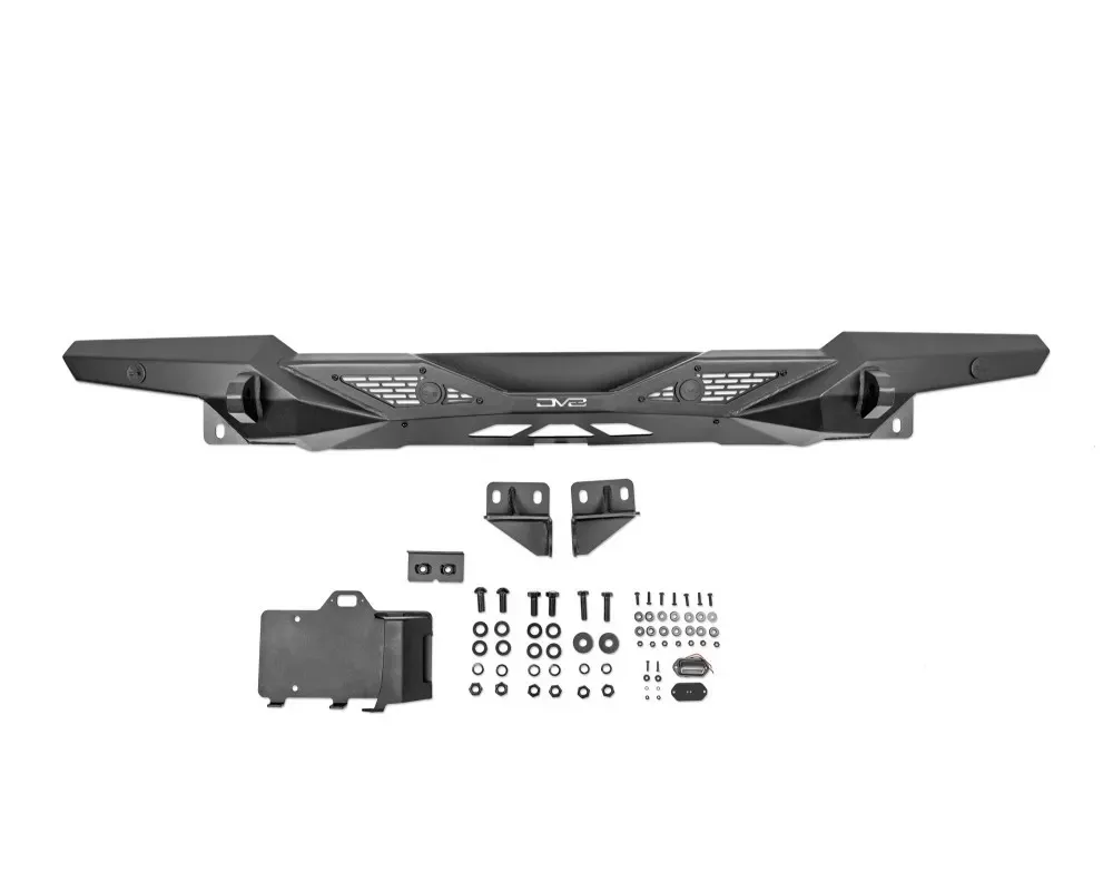 DV8 Offroad Spec Series Rear Bumper Wrangler JL 2018-2023 - RBJL-09