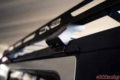 DV8 Off-Road Full-Length Roof Rack Steel Black Jeep Wrangler JKU 2007-2018 - RRJK-03