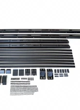 DV8 Off-Road Full-Length Roof Rack Steel Black Jeep Wrangler JKU 2007-2018                                     - RRJK-03 - Image 2