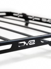 DV8 Off-Road Full-Length Roof Rack Steel Black Jeep Wrangler JKU 2007-2018                                     - RRJK-03 - Image 4