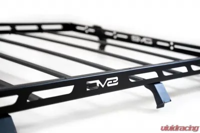 DV8 Off-Road Full-Length Roof Rack Steel Black Jeep Wrangler JKU 2007-2018 - RRJK-03