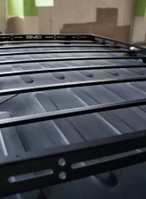 DV8 Off-Road Full-Length Roof Rack Steel Black Jeep Wrangler JKU 2007-2018                                     - RRJK-03 - Image 7