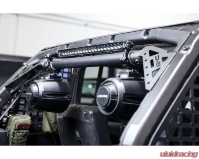 DV8 Offroad Rear Speaker | Light Bar Mount Jeep Wrangler JL 2018 - SBJL-01