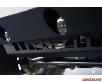 DV8 Off-Road Front Bumper Sway-Bar Disconnect Motor Skid Plate for Jeep Wrangler JL & Gladiator JT 2018 - SPJL-02