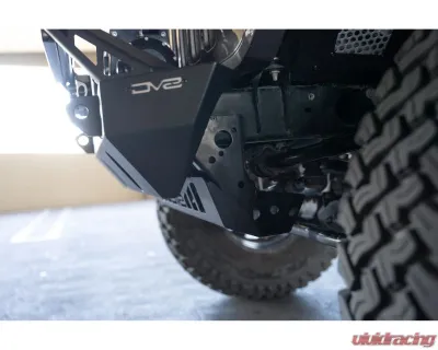 DV8 Off-Road Front Bumper Sway-Bar Disconnect Motor Skid Plate for Jeep Wrangler JL & Gladiator JT 2018 - SPJL-02