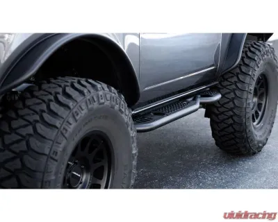 DV8 Offroad OE Plus Side Steps Ford Bronco 2-Door 2021 - SRBR-05