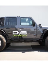 DV8 Offroad FS-15 Series Rock Sliders Jeep Wrangler JL 2018                                     - SRJL-07 - Image 6